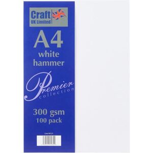 Craft UK Premium Hammered Paper A4 - Paper Craft UK Premium Hammered Paper A4 - Paper