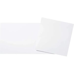 Craft 6x6 40 Cartes Premium Blanches - Cartes de Vœux & Enveloppes - Publicité Craft 6x6 40 Cartes Premium Blanches - Cartes de Vœux & Enveloppes - Publicité