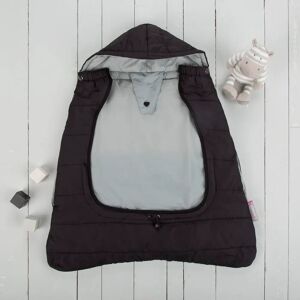 CuddleCo Liquorice Black 2-in-1 Carrier Cape and Stroller Liner CuddleCo Liquorice Black 2-in-1 Carrier Cape and Stroller Liner