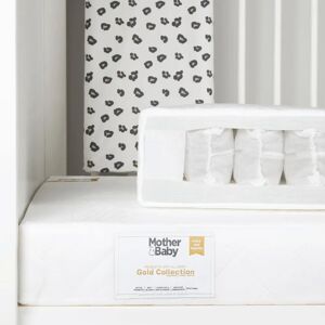Mother & Baby White Gold Anti-Allergy Pocket Sprung Cot Mattress Mother & Baby White Gold Anti-Allergy Pocket Sprung Cot Mattress