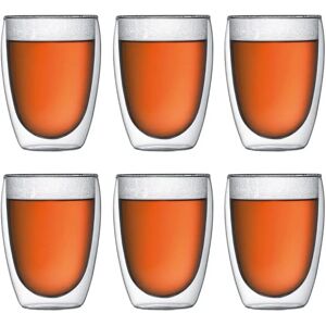 Bodum 4559-10-12 Double Walled Thermo Glasses - 0.35 L - Set of 6 Bodum 4559-10-12 Double Walled Thermo Glasses - 0.35 L - Set of 6