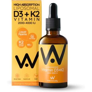 Well.Actually Liposomal Vitamin D3 + K2 Orange Mango 60ml Well.Actually Liposomal Vitamin D3 + K2 Orange Mango 60ml
