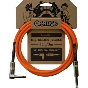 Cavo strumento Orange CA035 3m - Dritto & Angolato - Arancione Cavo strumento Orange CA035 3m - Dritto & Angolato - Arancione