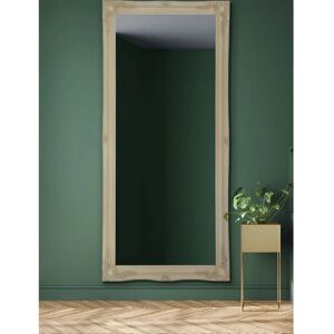 Ivory French Style Full Length Wall Mirror - Antique Ivory French Style Full Length Wall Mirror - Antique