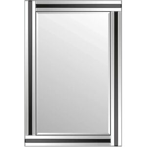 Black Bevelled Edge Venetian Mirror - Wall Mirror - Modern Rectangle Black Bevelled Edge Venetian Mirror - Wall Mirror - Modern Rectangle