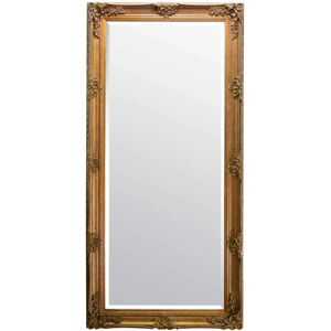 Gold Antique Full Length Wall Mirror - 165cm x 78cm Gold Antique Full Length Wall Mirror - 165cm x 78cm