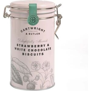 Cartwright & Butler Strawberry and White Choc Biscuits - Snack Cartwright & Butler Strawberry and White Choc Biscuits - Snack