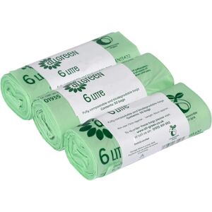 All-Green Compostable Food Waste Caddy Liners - 150 Bags All-Green Compostable Food Waste Caddy Liners - 150 Bags