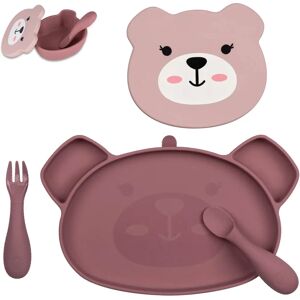 TUM TUM Betsy Bear Silicone Weaning Set - Baby Feeding Gear TUM TUM Betsy Bear Silicone Weaning Set - Baby Feeding Gear