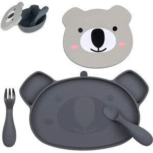 Ensemble d'apprentissage TUM TUM Kev Koala en silicone - Set d'alimentation - Publicité Ensemble d'apprentissage TUM TUM Kev Koala en silicone - Set d'alimentation - Publicité
