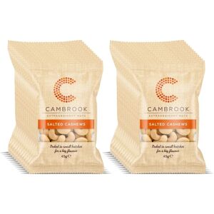 Cambrook Cashews - 45g Pack - Salted, Baked, Vegan Cambrook Cashews - 45g Pack - Salted, Baked, Vegan