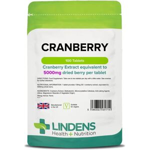 Lindens Canneberge 5000mg - Supplément Urinaire - Publicité Lindens Canneberge 5000mg - Supplément Urinaire - Publicité