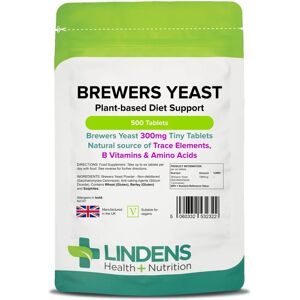 Lindens Brewers Yeast 300mg Tablets - Vitamin & Micronutrient Supplement Lindens Brewers Yeast 300mg Tablets - Vitamin & Micronutrient Supplement