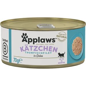 Applaws Natural Tuna Kitten Food - 70g in Jelly Applaws Natural Tuna Kitten Food - 70g in Jelly