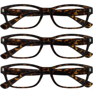 UV Reader UV Reader Brown Tortoiseshell Reading Glasses - 3 Pack Wayfarer Style UV Reader UV Reader Brown Tortoiseshell Reading Glasses - 3 Pack Wayfarer Style