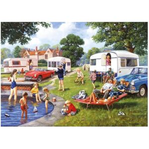 Kidicraft Kevin Walsh Nostalgia Collection - Caravan Holiday 1000 Puzzle Kidicraft Kevin Walsh Nostalgia Collection - Caravan Holiday 1000 Puzzle