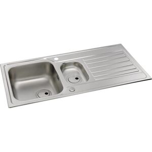 Abode Connekt - Single Bowl - Inset - Stainless Steel - Kitchen Sink Abode Connekt - Single Bowl - Inset - Stainless Steel - Kitchen Sink