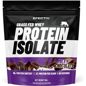 Efectiv Nutrition Grass Fed Whey Protein Isolate - Milky Chocolate - 2000g Efectiv Nutrition Grass Fed Whey Protein Isolate - Milky Chocolate - 2000g