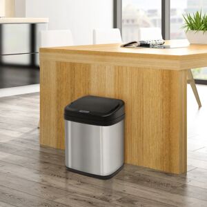 HOMCOM Stainless Steel 20L Sensor Dustbin - Kitchen Waste Bin HOMCOM Stainless Steel 20L Sensor Dustbin - Kitchen Waste Bin