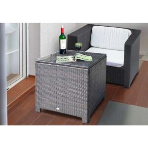 Outsunny Rattan Side Table - Weather-Resistant Garden Patio Furniture Outsunny Rattan Side Table - Weather-Resistant Garden Patio Furniture