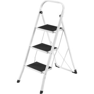 Vonhaus Premium 3 Step Ladder - Foldable & Anti Slip Feet Vonhaus Premium 3 Step Ladder - Foldable & Anti Slip Feet