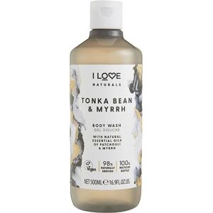 I Love Żel pod prysznic - Kolekcja Naturals - Nawilżający - Tonka i Mirra I Love Żel pod prysznic - Kolekcja Naturals - Nawilżający - Tonka i Mirra