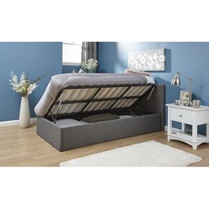 Marikina Double Bed Grey Ottoman Storage - Modern & Spacious Marikina Double Bed Grey Ottoman Storage - Modern & Spacious