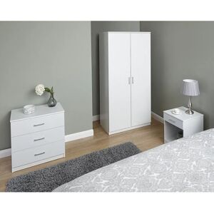 Elgin 3 Piece Bedroom Set - White Elgin 3 Piece Bedroom Set - White