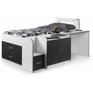 Julian Bowen Cookie 3ft Single Cabin Bed Frame - Cabin Bed Julian Bowen Cookie 3ft Single Cabin Bed Frame - Cabin Bed