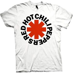T-shirt Unisexe Blanc XL Red Hot Chili Peppers - Logo Classique - Publicité T-shirt Unisexe Blanc XL Red Hot Chili Peppers - Logo Classique - Publicité