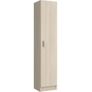 Vita Oak Storage Cabinet - 1 Door, 3 Shelves - Storage Furniture Vita Oak Storage Cabinet - 1 Door, 3 Shelves - Storage Furniture