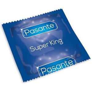 Pasante Super King Condoms - Large, Smooth, 144 pcs Pasante Super King Condoms - Large, Smooth, 144 pcs