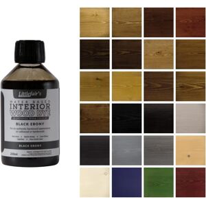 Littlefair's Black Ebony 250ml Wood Dye - Interior Finish Littlefair's Black Ebony 250ml Wood Dye - Interior Finish