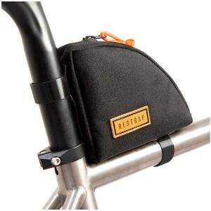 Restrap Rear Top Tube Bag - Black - 0.8 L - Bike Top Tube Bag Restrap Rear Top Tube Bag - Black - 0.8 L - Bike Top Tube Bag