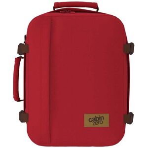 Cabin Zero Classic 28L Sac à Dos Cabine (CZ08) - ROUGE LONDRES - Publicité Cabin Zero Classic 28L Sac à Dos Cabine (CZ08) - ROUGE LONDRES - Publicité