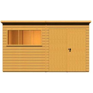 Shire Ranger 12x6 Pent Shed with Double Doors Shire Ranger 12x6 Pent Shed with Double Doors