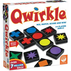 Mindware Qwirkle Mix, Match, Score & Win! Family Fun Game - Family Board Game Mindware Qwirkle Mix, Match, Score & Win! Family Fun Game - Family Board Game