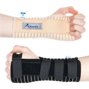 Actesso Large Left Black Breathable Wrist Support Brace Splint - Wrist Support Actesso Large Left Black Breathable Wrist Support Brace Splint - Wrist Support