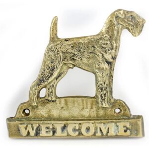 Art-Dog - Waterside Brass Plaque - Brass - Welcome - Wall plaque Art-Dog - Waterside Brass Plaque - Brass - Welcome - Wall plaque