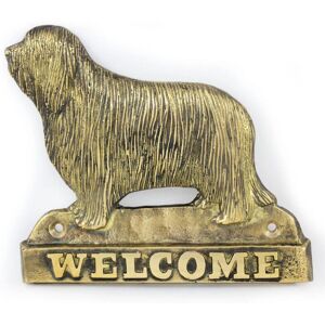Unknown - Welcome Brass Plaque - Door Plaque Unknown - Welcome Brass Plaque - Door Plaque