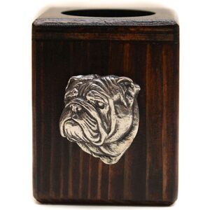 Art-Dog - Bulldog II - Ciemny - Drewno - Świecznik Art-Dog - Bulldog II - Ciemny - Drewno - Świecznik