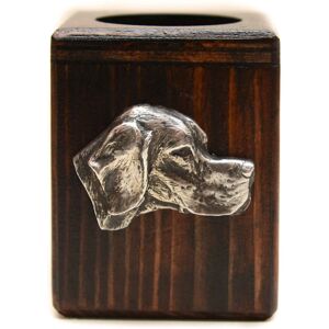 Art-Dog - Cabeza de Perro - Madera Oscura - Portavelas Art-Dog - Cabeza de Perro - Madera Oscura - Portavelas