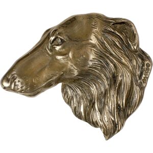 Borzoi - Head Bronze - Outdoor - Decorativo - Placa Borzoi - Head Bronze - Outdoor - Decorativo - Placa