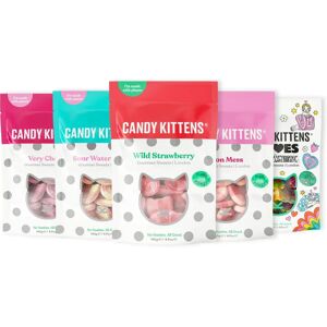 Candy Kittens Vegan Gourmet Sweets - 138g Pack of 4 Candy Kittens Vegan Gourmet Sweets - 138g Pack of 4