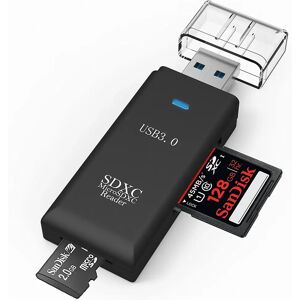 LUPO USB 3.0 Card Reader Adapter - SD, MMC, micro SDXC - Black LUPO USB 3.0 Card Reader Adapter - SD, MMC, micro SDXC - Black