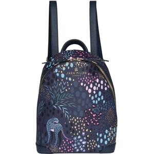 Sara Miller Midnight Leopard Mini Backpack - Stylish Compact Bag Sara Miller Midnight Leopard Mini Backpack - Stylish Compact Bag