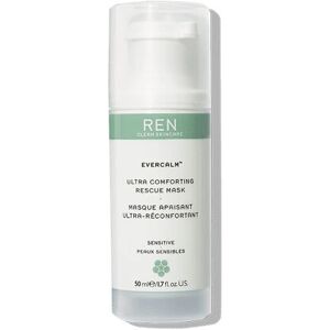 REN Evercalm Ultra Comforting Rescue Mask - Face Mask for Sensitive Skin 50ml REN Evercalm Ultra Comforting Rescue Mask - Face Mask for Sensitive Skin 50ml