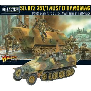 Warlord Games Sd.Kfz 251/1 Ausf D Hanomag - Rozszerzenie do gier z figurkami Warlord Games Sd.Kfz 251/1 Ausf D Hanomag - Rozszerzenie do gier z figurkami