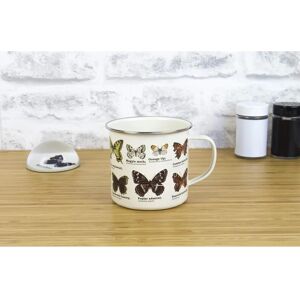Gift Republic Mug Émaillé Papillons - Krus - Publicité Gift Republic Mug Émaillé Papillons - Krus - Publicité