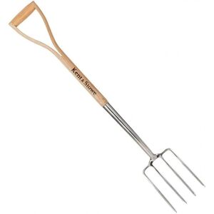 Kent & Stowe Stainless Steel Digging Fork - Rust Resistant - 110cm Kent & Stowe Stainless Steel Digging Fork - Rust Resistant - 110cm